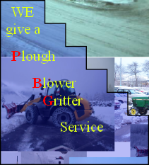 WE give a 
Plough
Blower
					Gritter
				Service